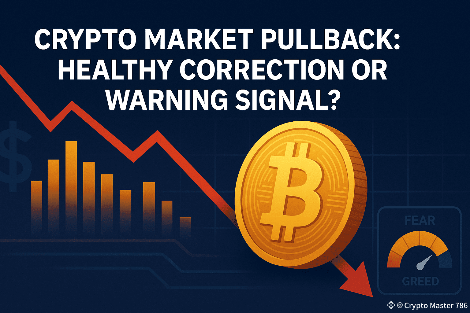 Crypto Market Pullback: Healthy Correction or Warning Signal | Crypto  Master 786 на Binance Square