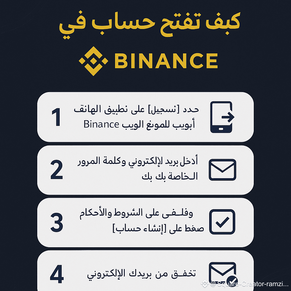 How to register on the Binance platform step by | ramzi7710 on Binance  Square
