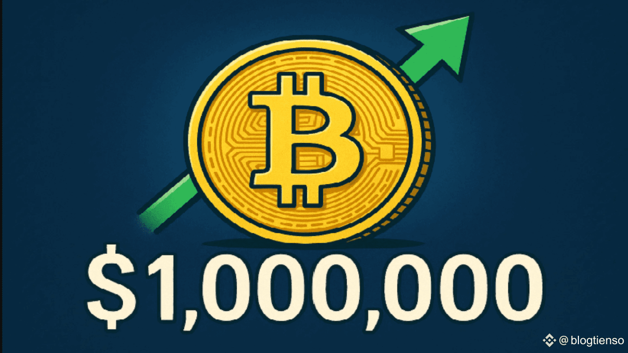 Bitcoin 1 Million USD – A Fanciful Dream or Inevitable Destiny? |  blogtienso on Binance Square