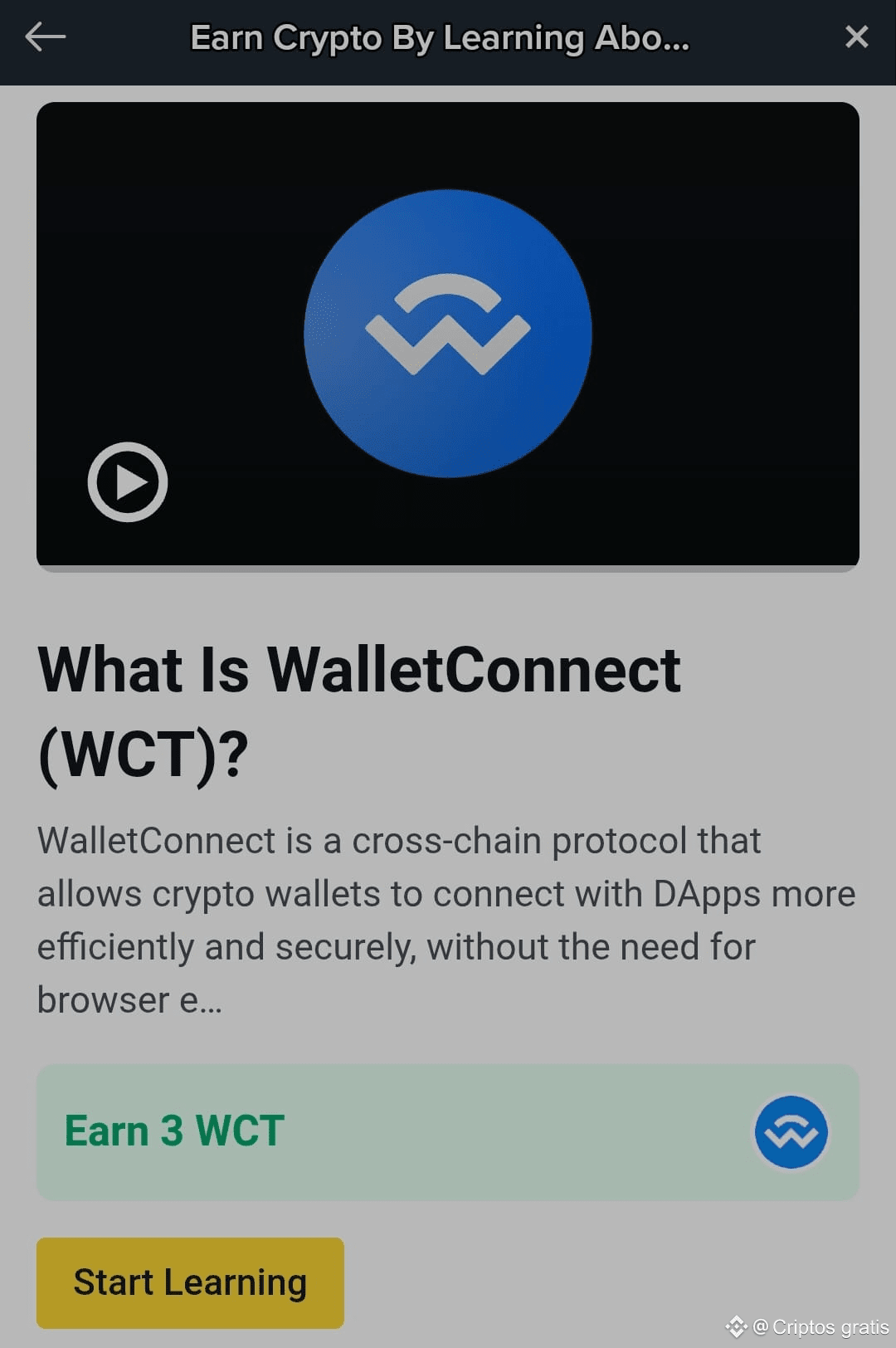 NEW QUESTIONNAIRE IN LEARN AND EARN FROM BINANCE OFFICIAL | Criptos gratis  on Binance Square