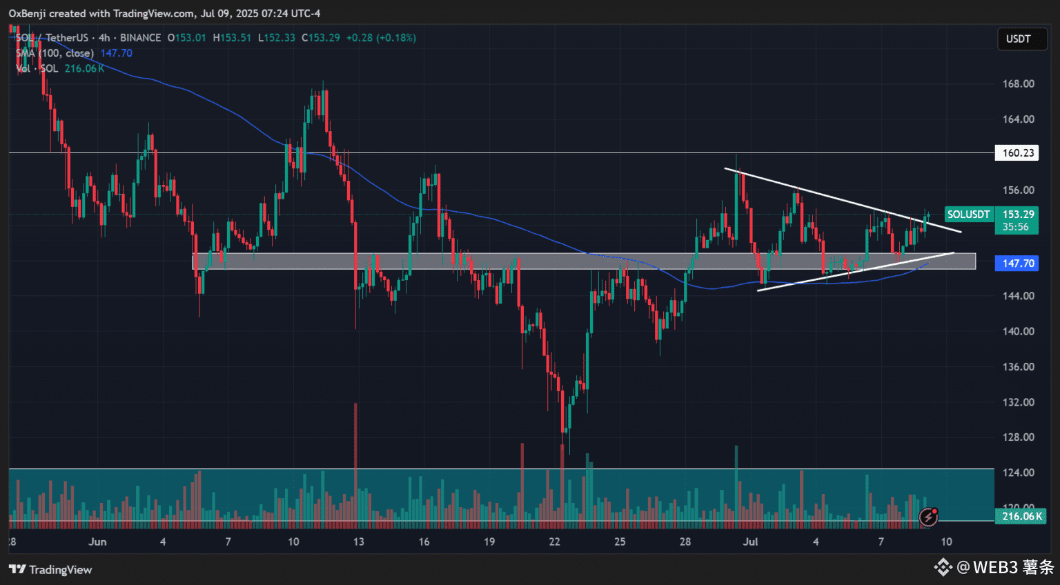 本周Solana价格爆炸预测！涨跌风暴一触即发!!!!! | WEB3 薯条发布于币安广场
