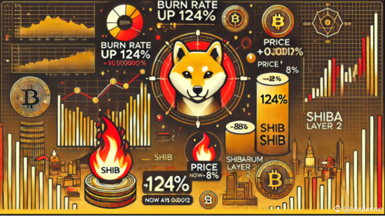 Shiba Inu Burn Rate Soars 124%, Price Up 8% | blogtienso on Binance Square