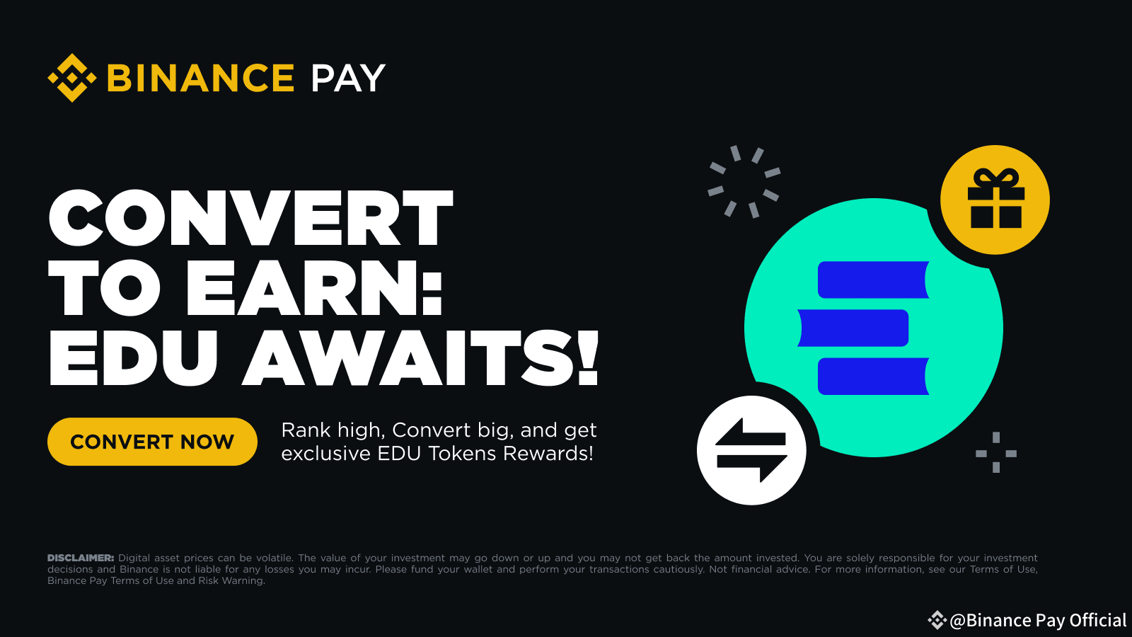 🏆 Get ready to earn up to 200 $EDU tokens by using #Binance | Binance Pay  Official on Binance Square