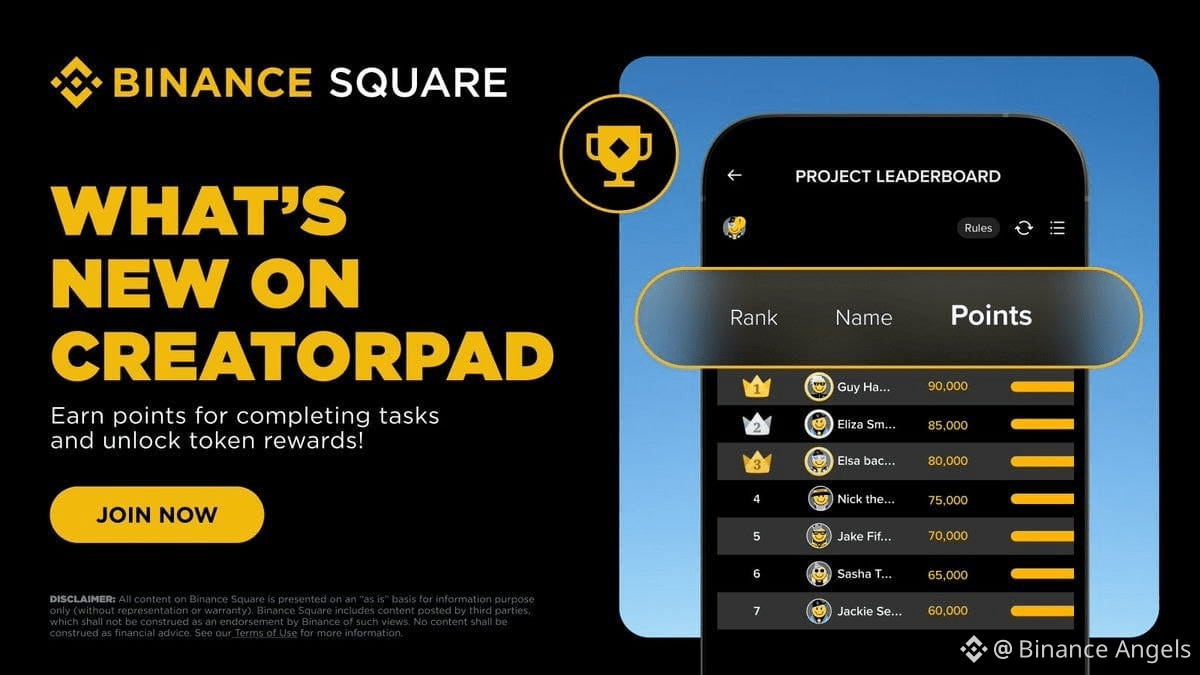 We’ve revamped the #Binance Square CreatorPad | Binance Angels on ...
