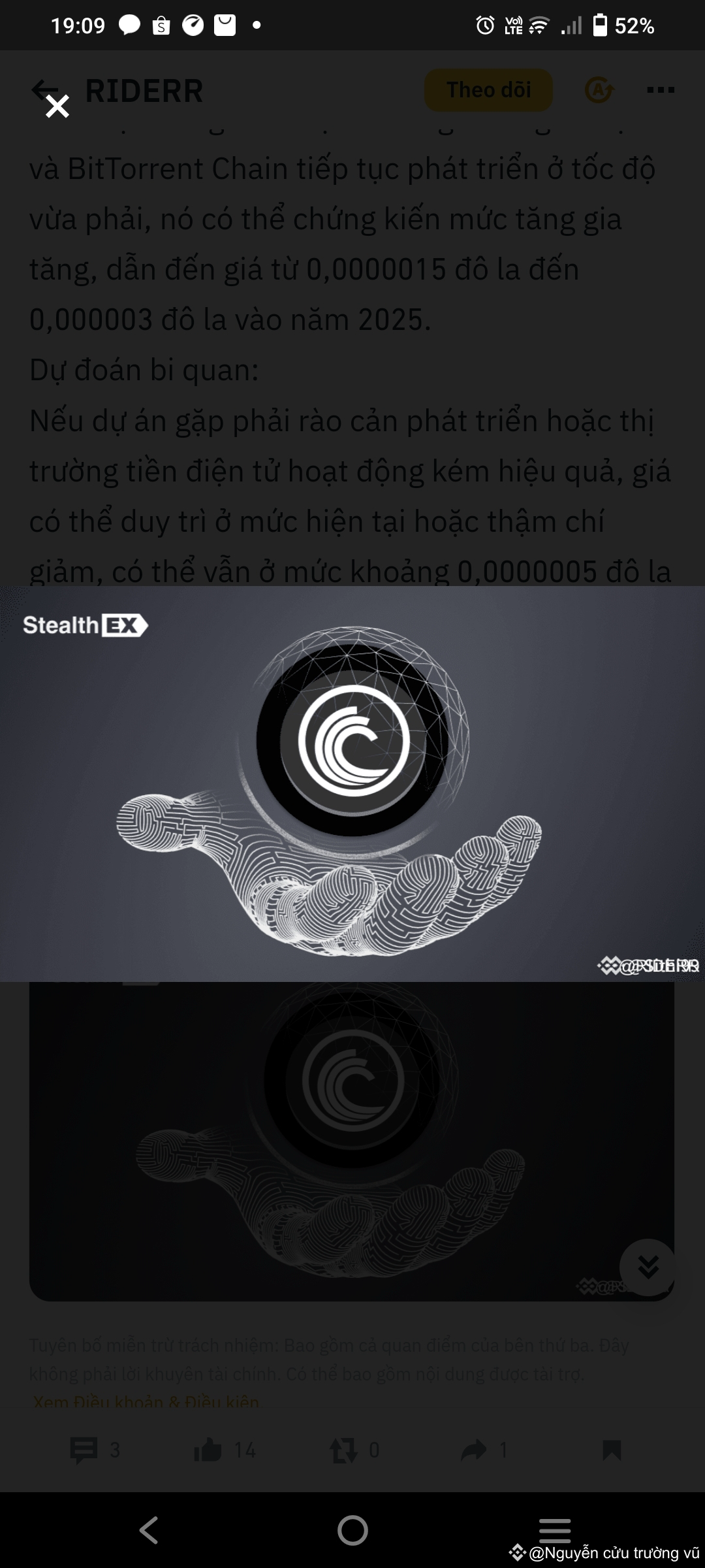 BTTC according to my prediction by 2030 the price will | Nguyễn cửu trường  vũ on Binance Square