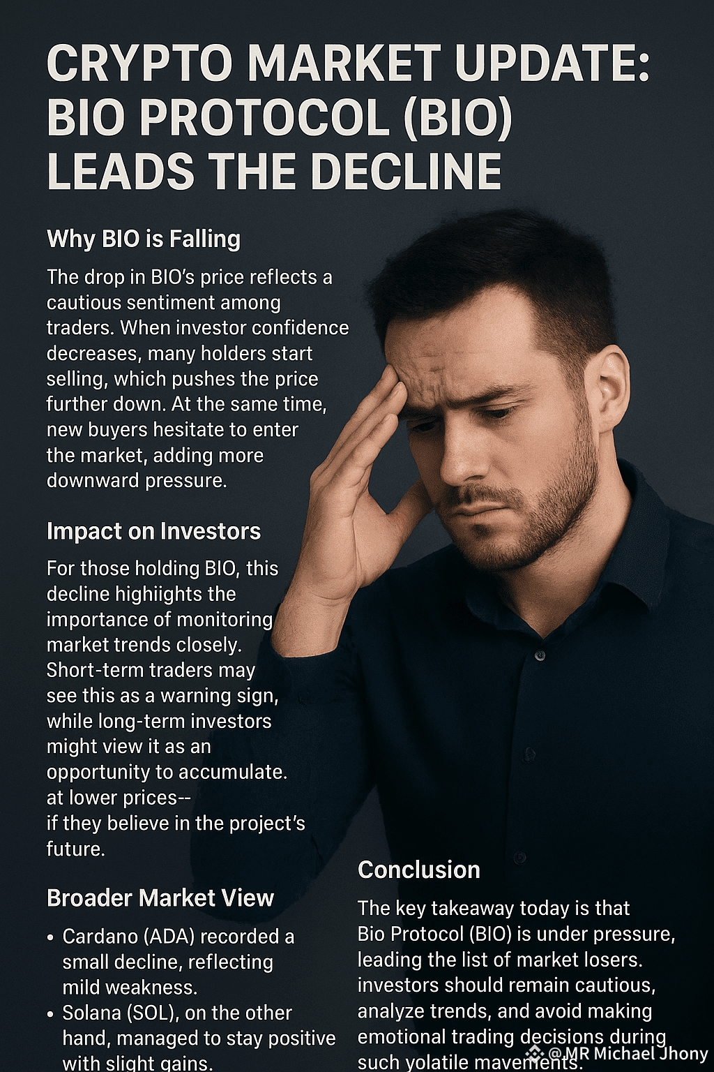 WARNING🔕📌 :Crypto Market Update: Bio Protocol (BIO) Leads | MR Michael  Jhony on Binance Square