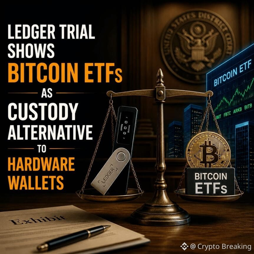Ledger Trial Shows Bitcoin Etfs As Custody Alternative To Hardware Wallets