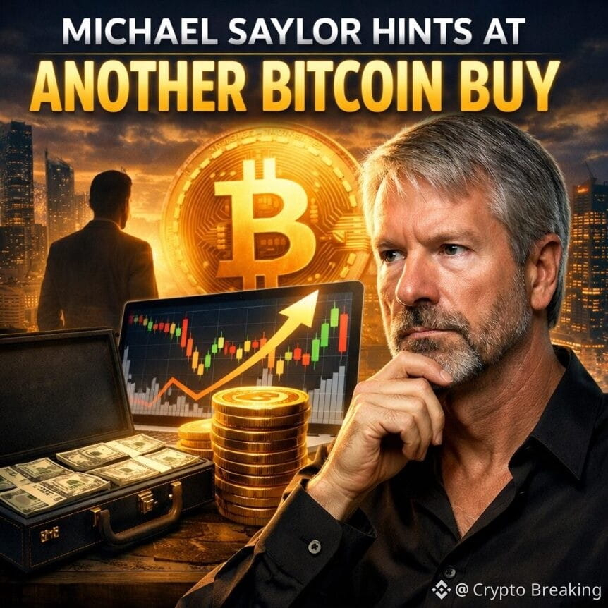 Michael Saylor Hints At Another Bitcoin Buy