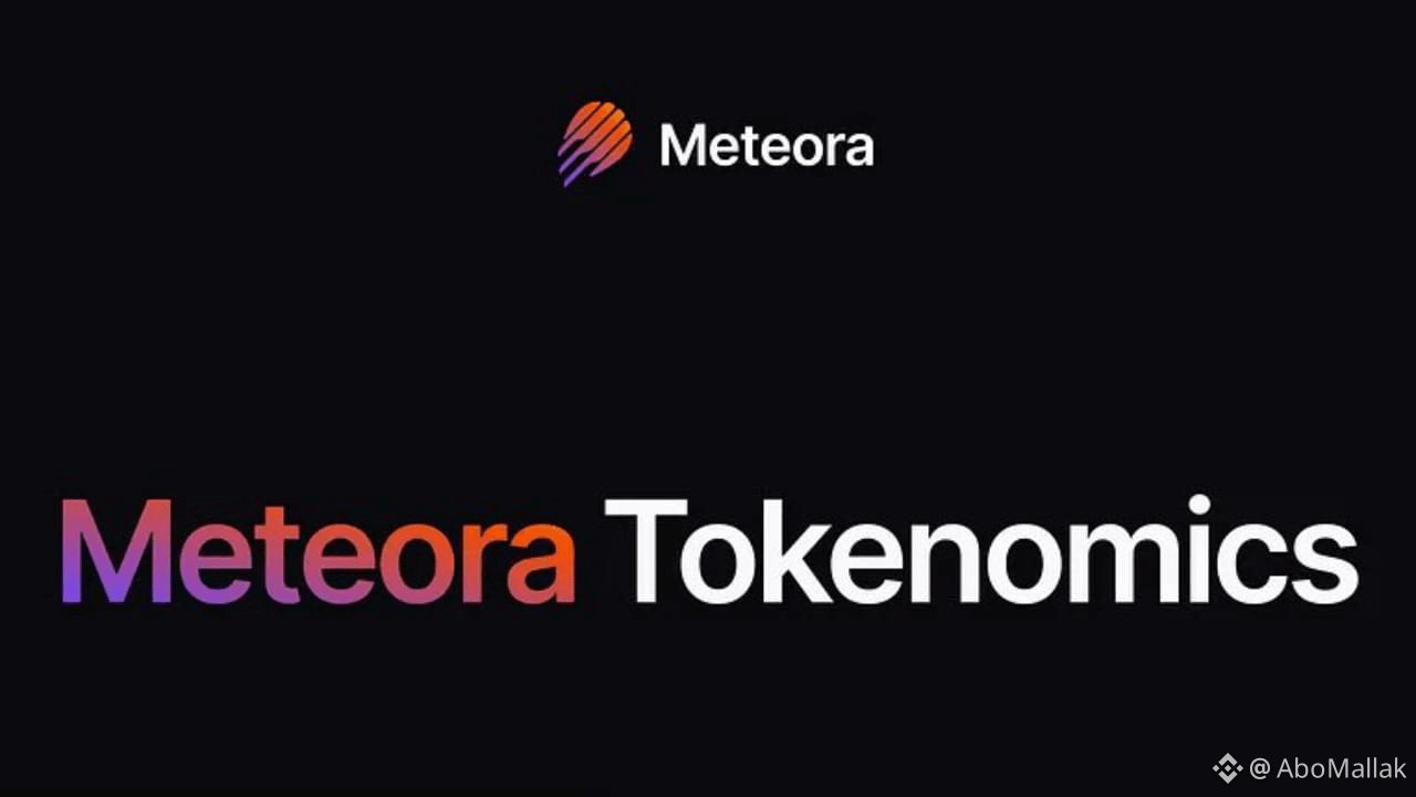 Meteora Project: The Most Efficient Liquidity Infrastructure on the Solana  Network | Abo Malak on Binance Square