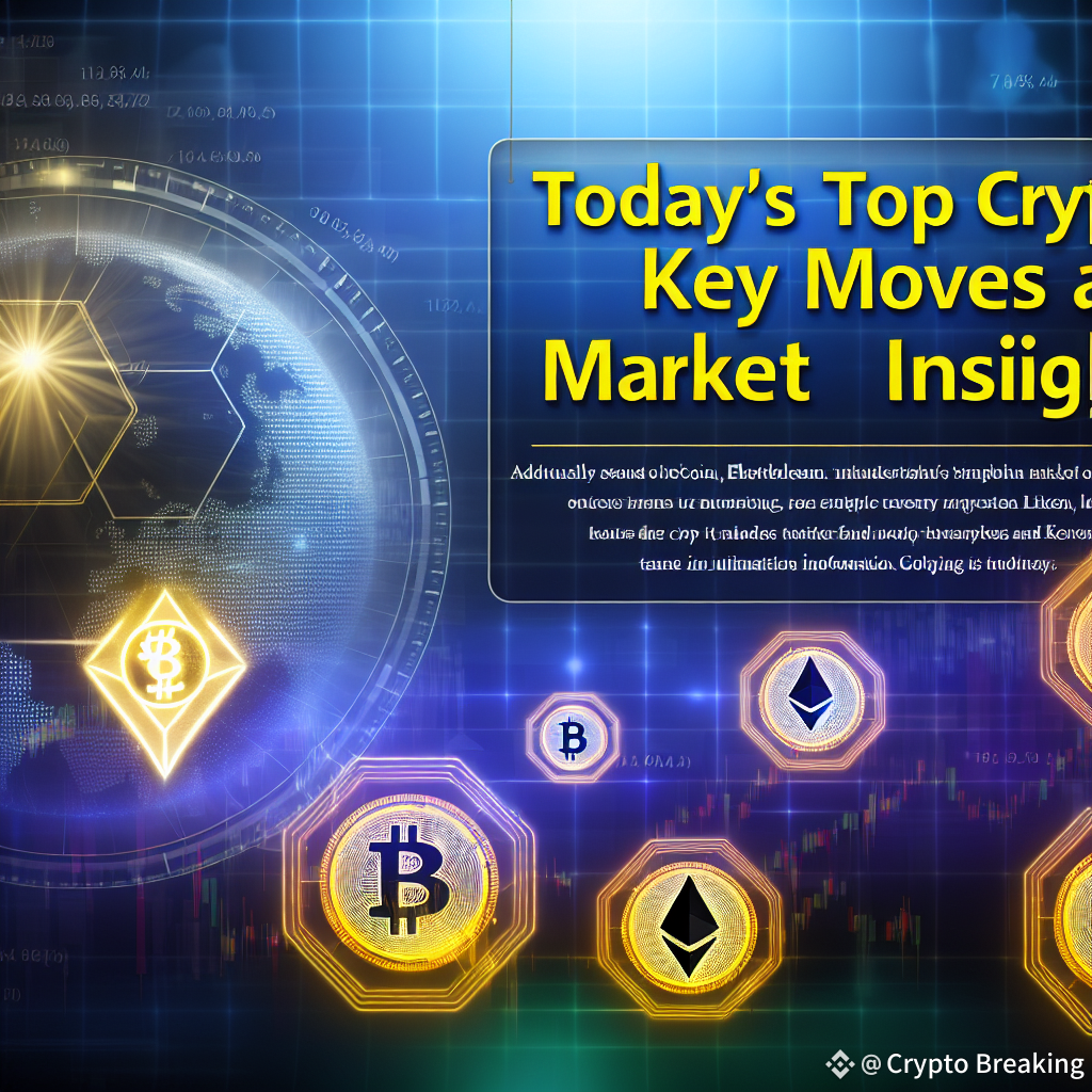 Today's Top Crypto Updates: Key Moves And Market Insights