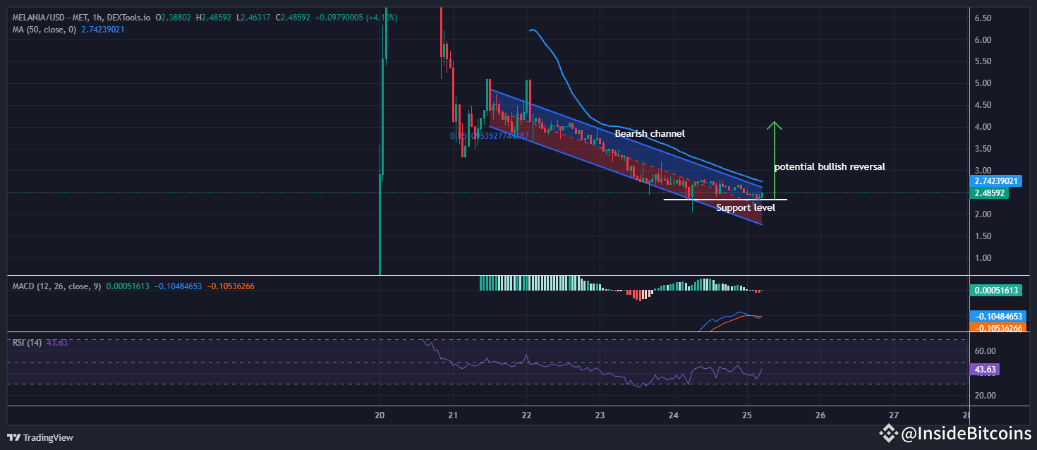 Melania Meme Price Prediction: MELANIA Plunges 11% As This Pepe Derivative  ICO Accelerates Toward... | InsideBitcoins on Binance Square