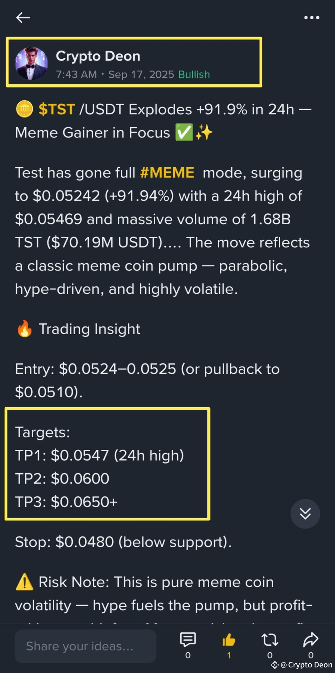 BOOOOOOMM🤝✓🔥👍💪💯 All Targets Smashed in Just 10 Minute | CryptoDeon on  Binance Square