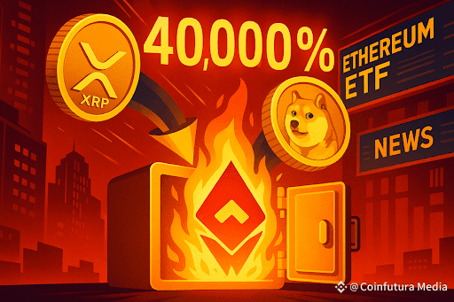XRP & Dogecoin Traders Rotate Into This New Altcoin Targeting 40,000% Gains Ahead of Ethereum ETF News