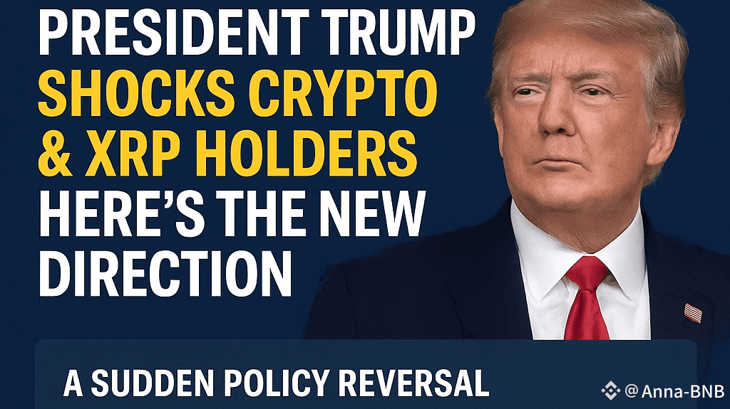 🚨 President Trump Shocks Crypto & XRP Holders — A New Direction Unfolds ...