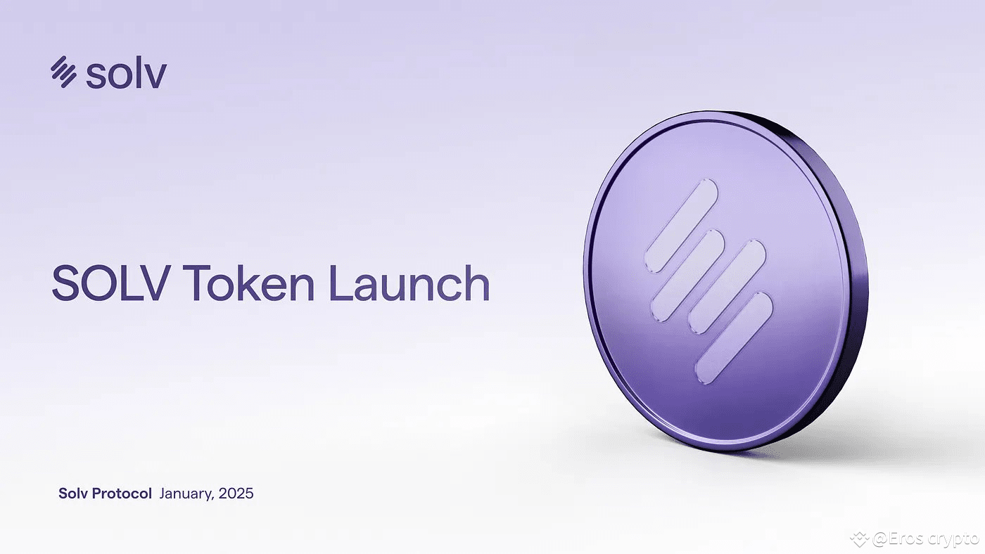 RECLAMA EL AIRDROP DE SOLV: ¡DÓLARES EN ABUNDANCIA! | Eros crypto en  Binance Square