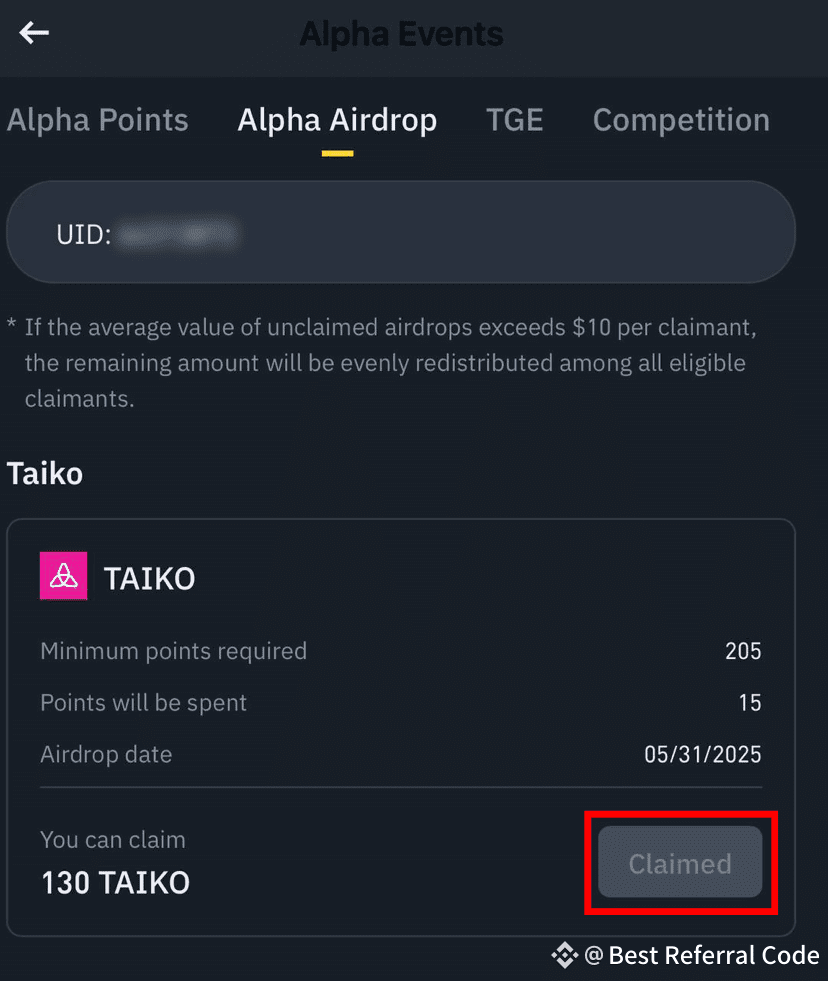 📢 How to Claim Binance Alpha Airdrop 1️⃣ First, log in to | Bіnance  Rеferral Code - BTC2026- 2026 Bonus on Binance Square