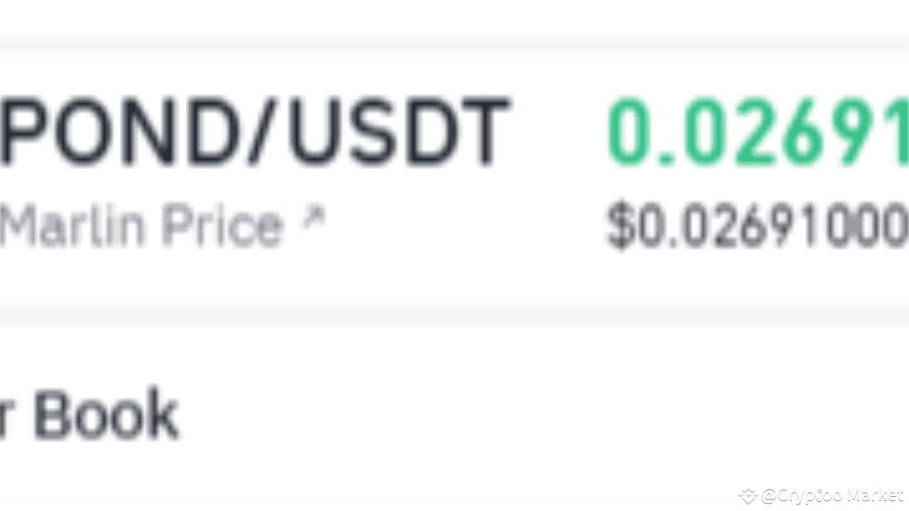 POND/USDT: Will It Reach the $1 Mark? | Cryptoo Market on Binance Square