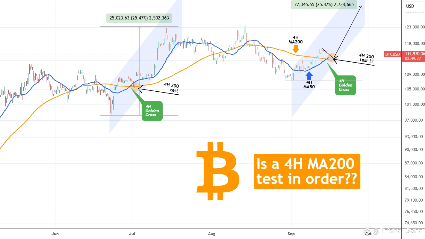 BITCOIN Wird es zurückfallen??✨💫💥 | Trisha_Saha auf Binance Square