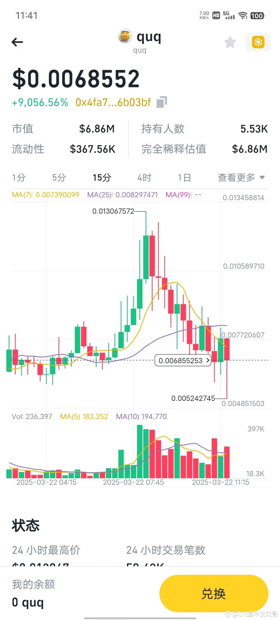 今日最新#quq 新聞、看法與提要| 幣安廣場