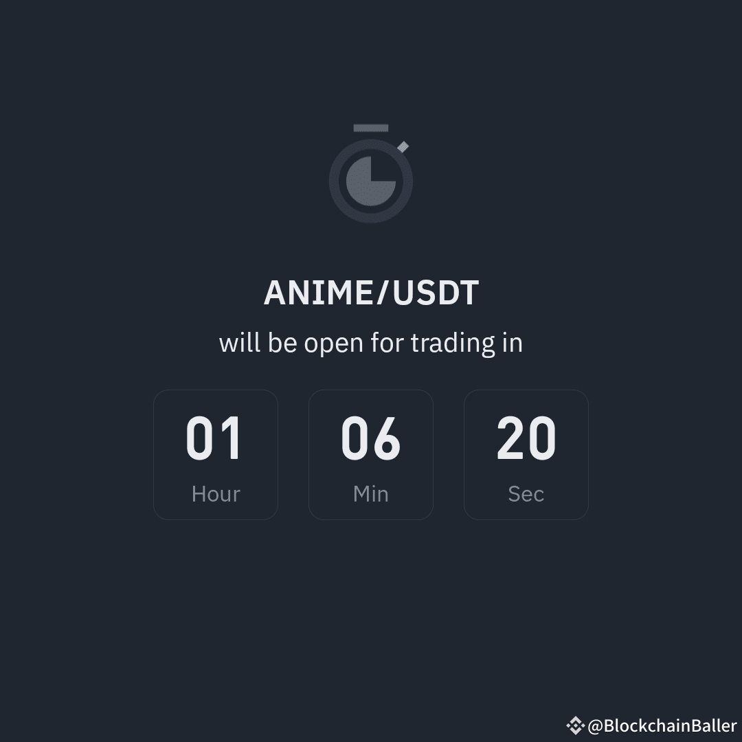 AnimecoinOnBinance 💥💰 Dear followers $ANIME /USDT | BlockchainBaller on  Binance Square