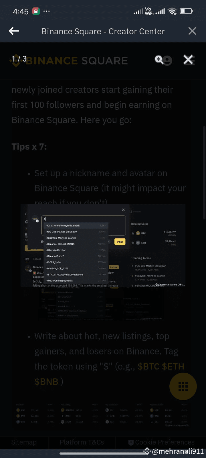 Latest #hashtags News, Opinions and Feed Today | Binance Square
