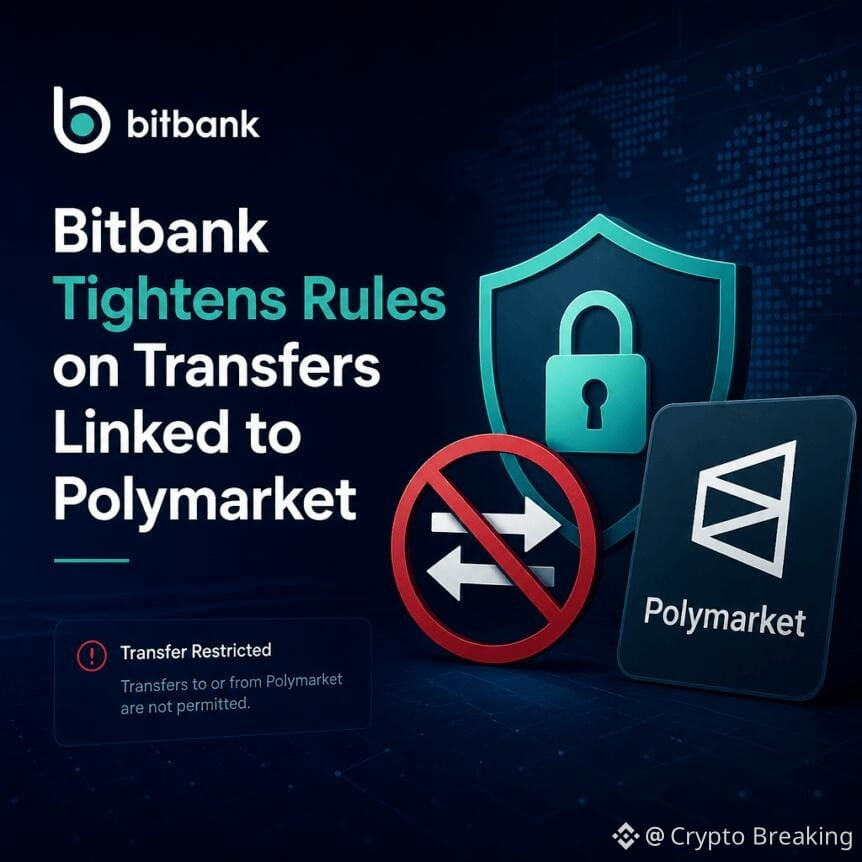 Bitbank Tightens Rules On Transfers Linked To Polymarket
