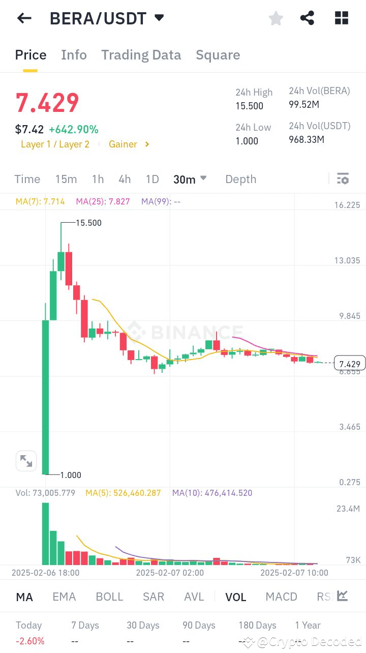 BERA Coin: Riding the Rollercoaster or Waiting for the Carousel? | Crypto  Decoded on Binance Square