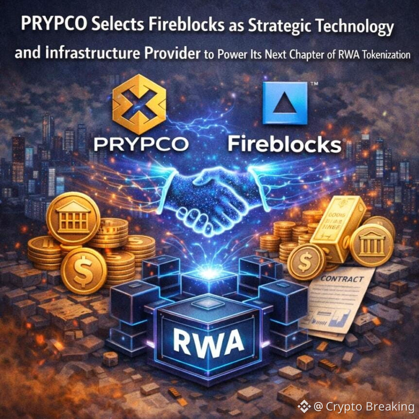 Prypco Selects Fireblocks As Strategic Technology And Infrastructure Provider To Power Its Next Chapter Of Rwa Tokenization