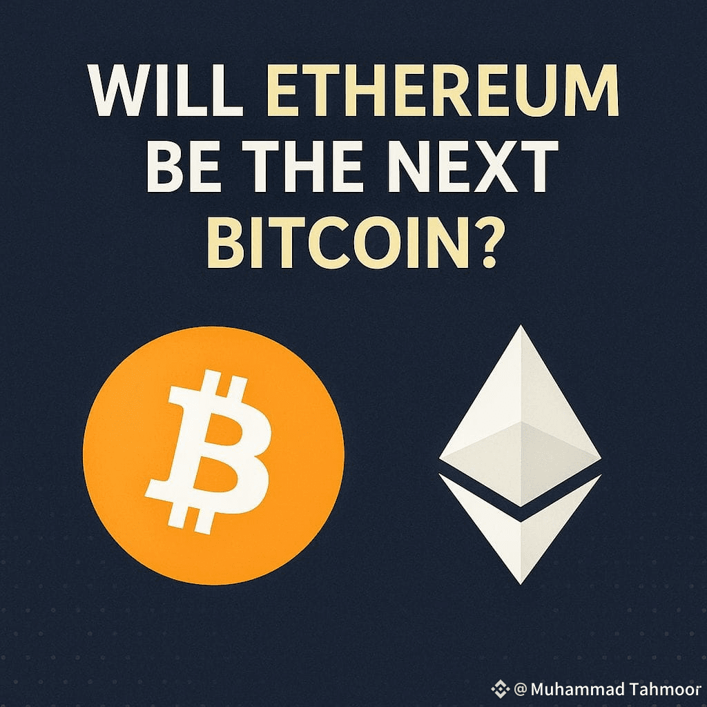 以太坊会成为下一个比特币吗？ 加密世界再次热闹起来，一个问题在数字大厅中不断回响： 以太坊能成为下一个比特币吗？ 让| Muhammad  Tahmoor发布于币安广场