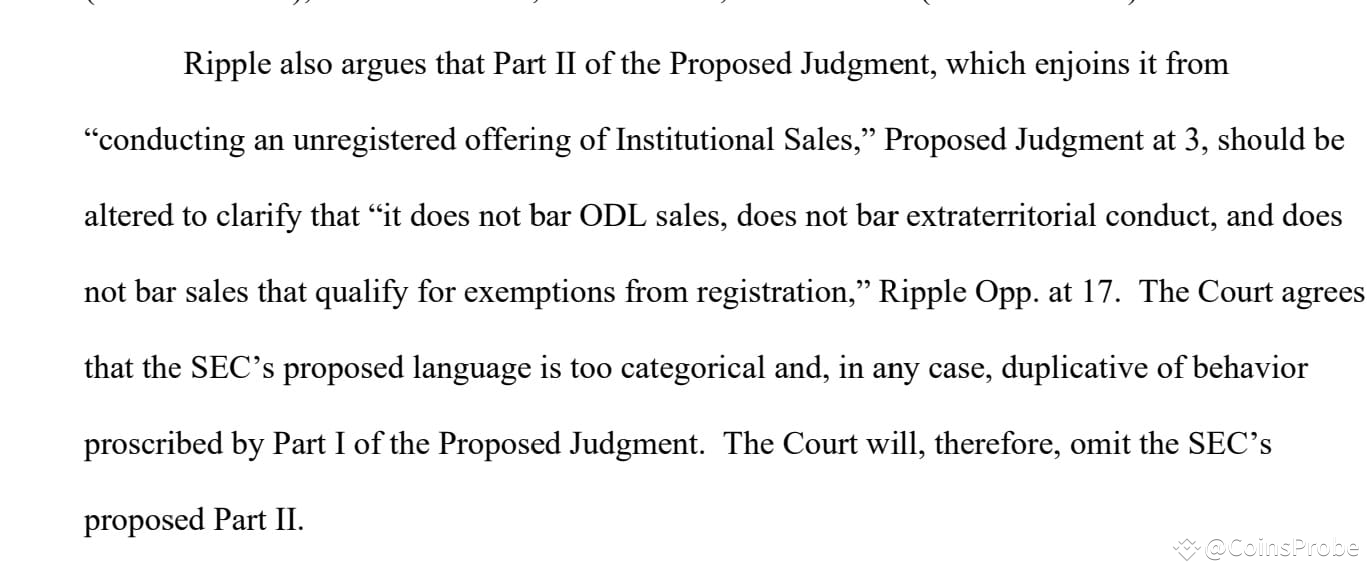Ripple Judgement