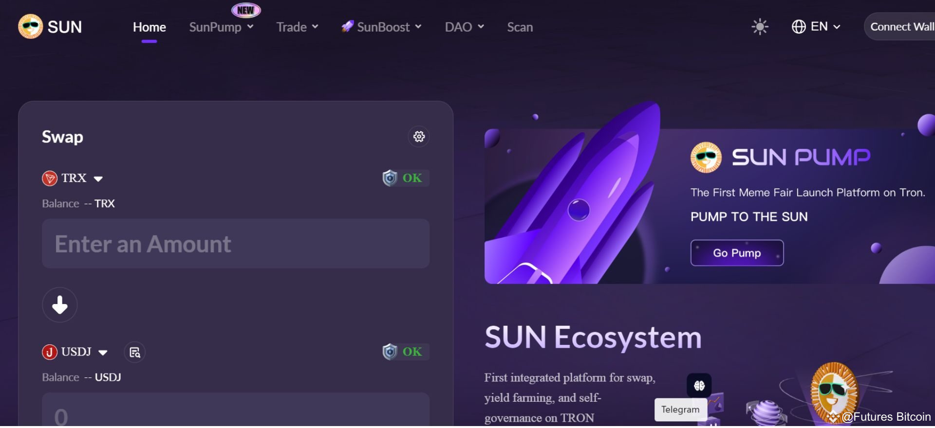 SUN.io là một giao thức DeFi (Tài chính phi tập trung) được thiết kế đặc biệt cho blockchain TRON