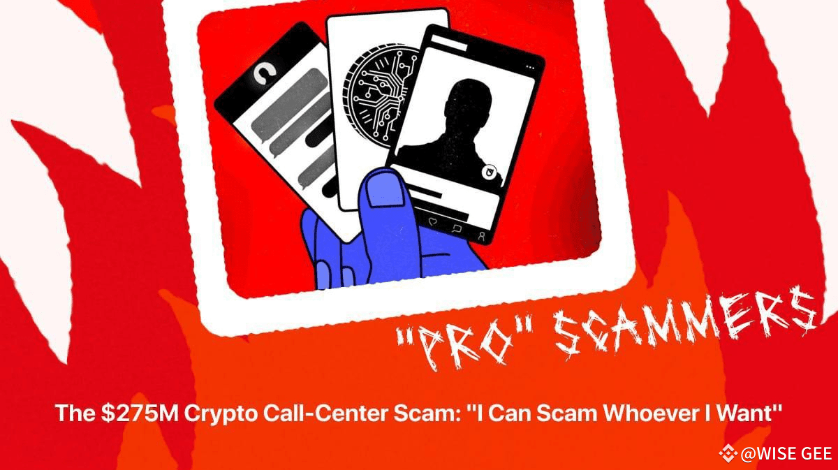 😈 The $275M Crypto Call-Center Scam: 