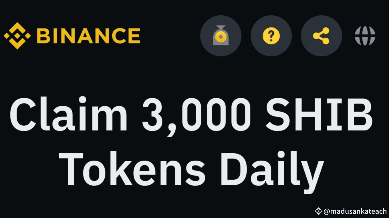 Claim Your 3,000 $ SHIB and Join the Crypto Wave | madusankateach on Binance  Square