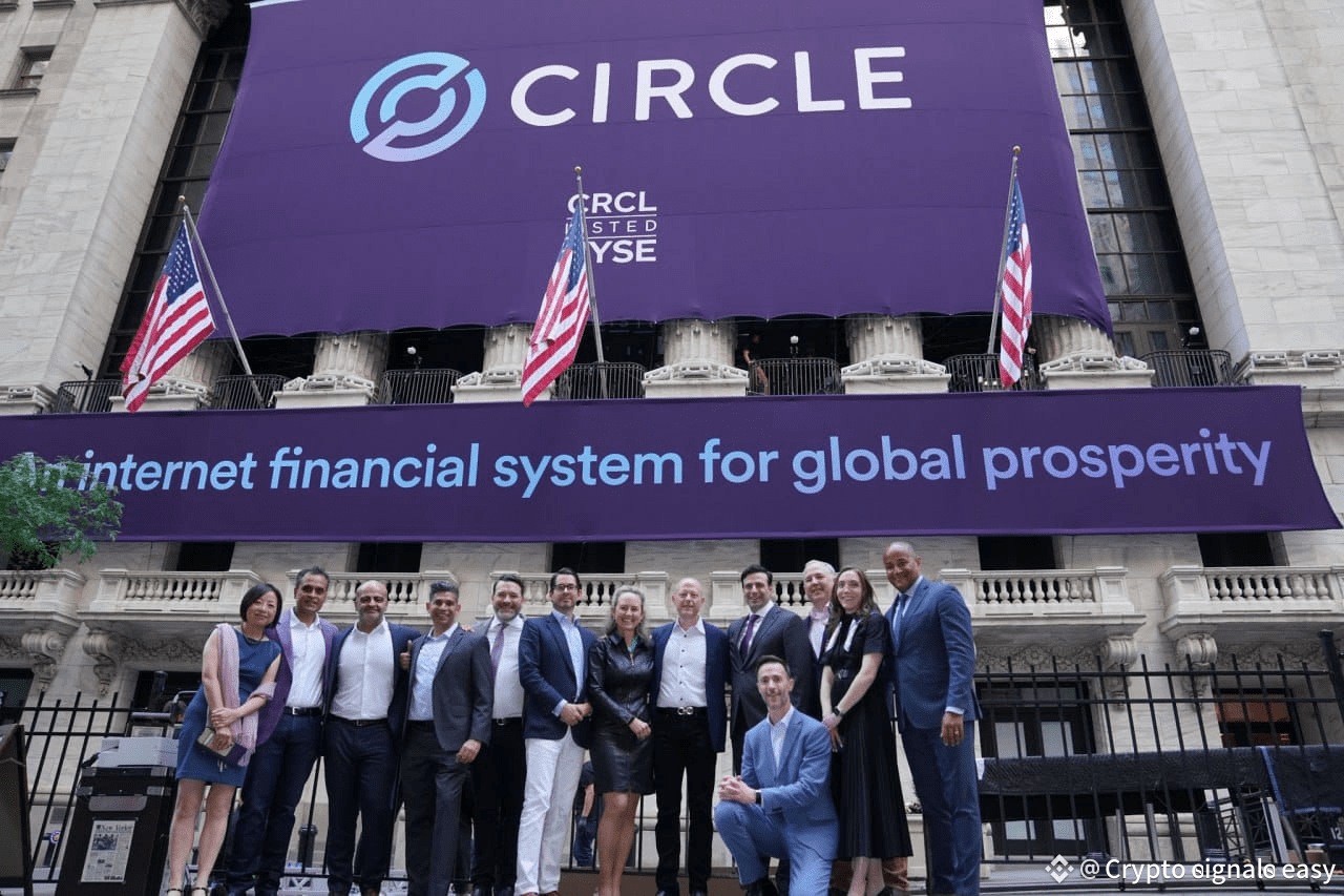 今日最新#crcl 新聞、看法與提要| 幣安廣場