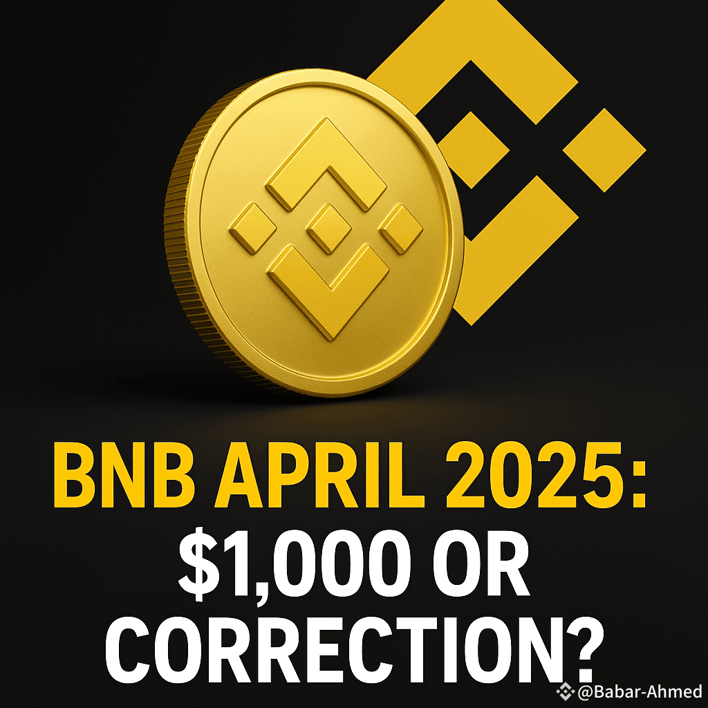 Binance Coin $BNB April 2025 Price Prediction & | Babar-Ahmed on Binance  Square