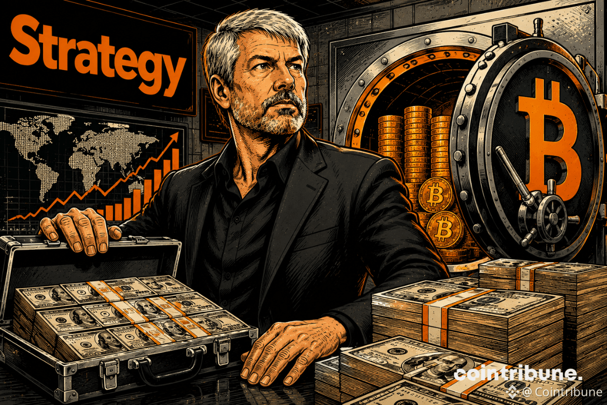 Michael Saylor dévoile la réserve de liquidités de Strategy.