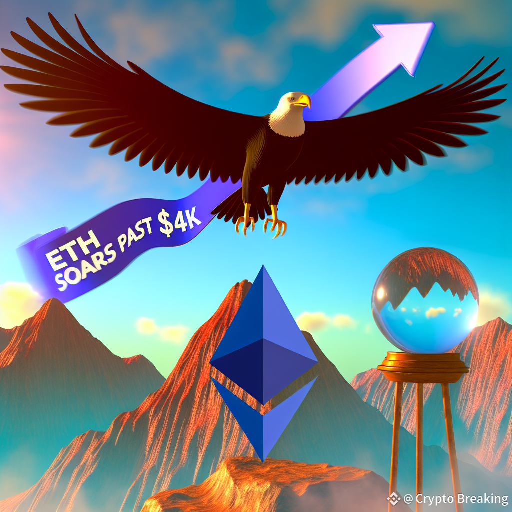 Eth Soars Past $4k: Expert Predictions On Ethereum's Next Peak!