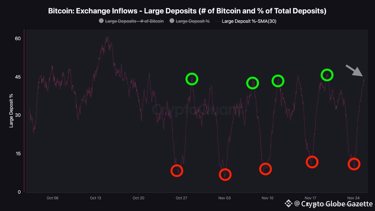 🚨 Big Money Is Moving Bitcoin Back to Exchanges Large $BTC | Crypto Globe  Gazette on Binance Square