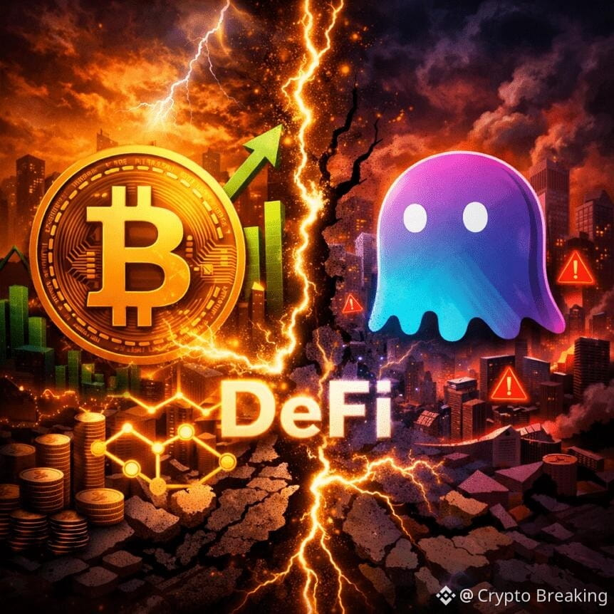 Bitcoin Recovery: Defi Tensions Rise As Aave Rift Deepens