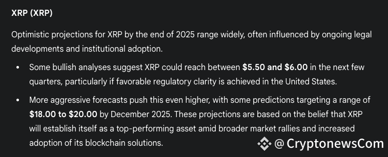google gemini ai predicts xrp