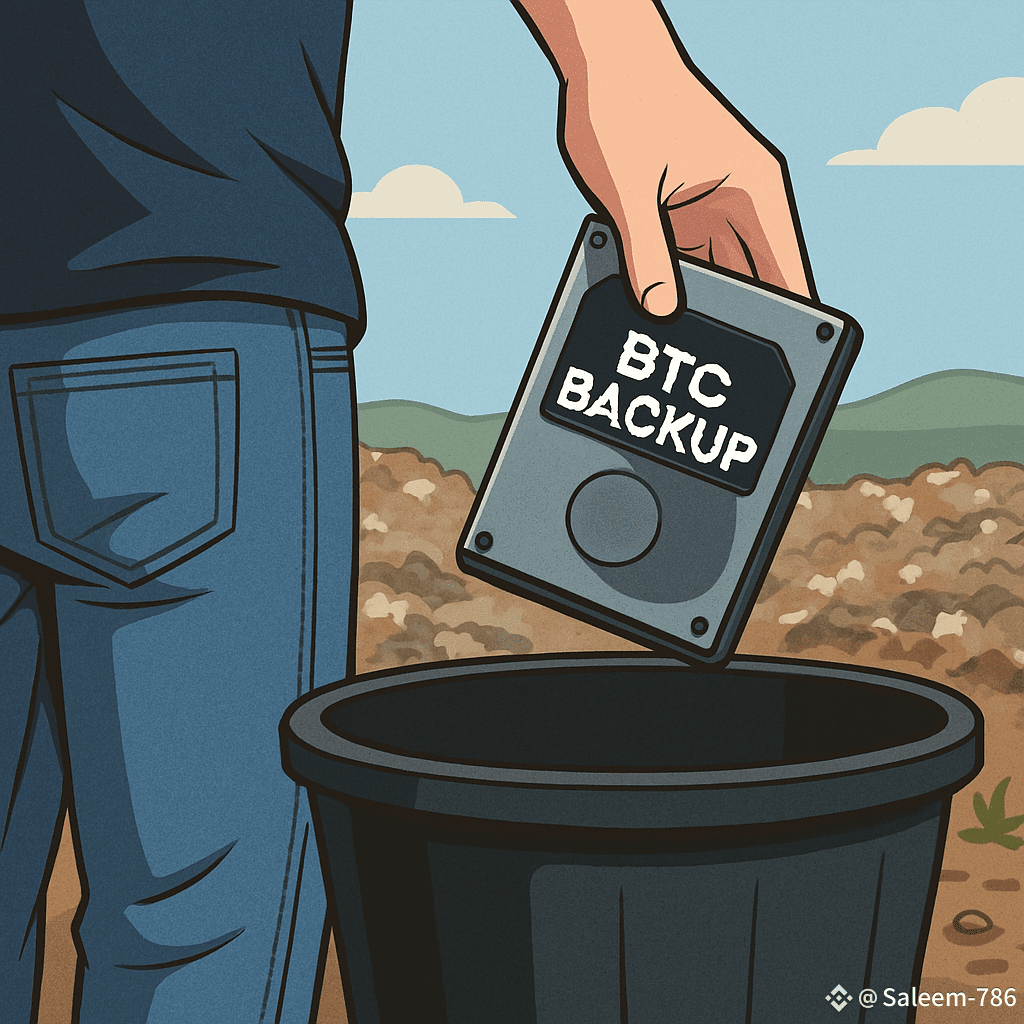 The $750 Million Mistake Buried Beneath a Landfill | Saleem-786 on Binance  Square