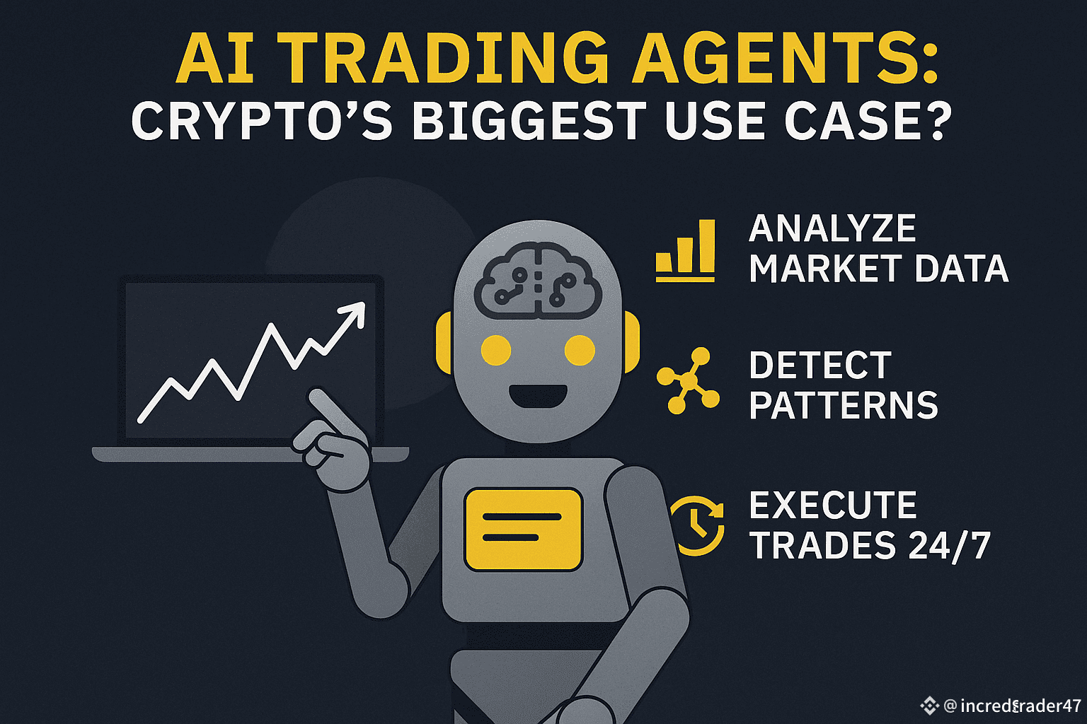 AITrading $ 🤖 AI交易代理：加密貨幣最強大的應用案例？ 📊 人工智能不僅僅是一個流行詞——它正在改| 幣 安廣場上的incredtrader47