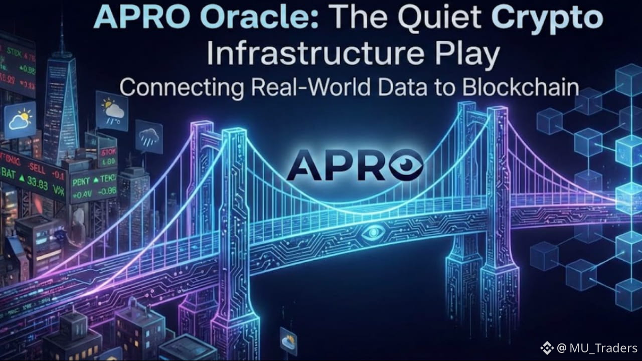 APRO Oracle: The Quiet Infrastructure Play Most Traders Are Still Sleeping  On | MU_Traders on Binance Square
