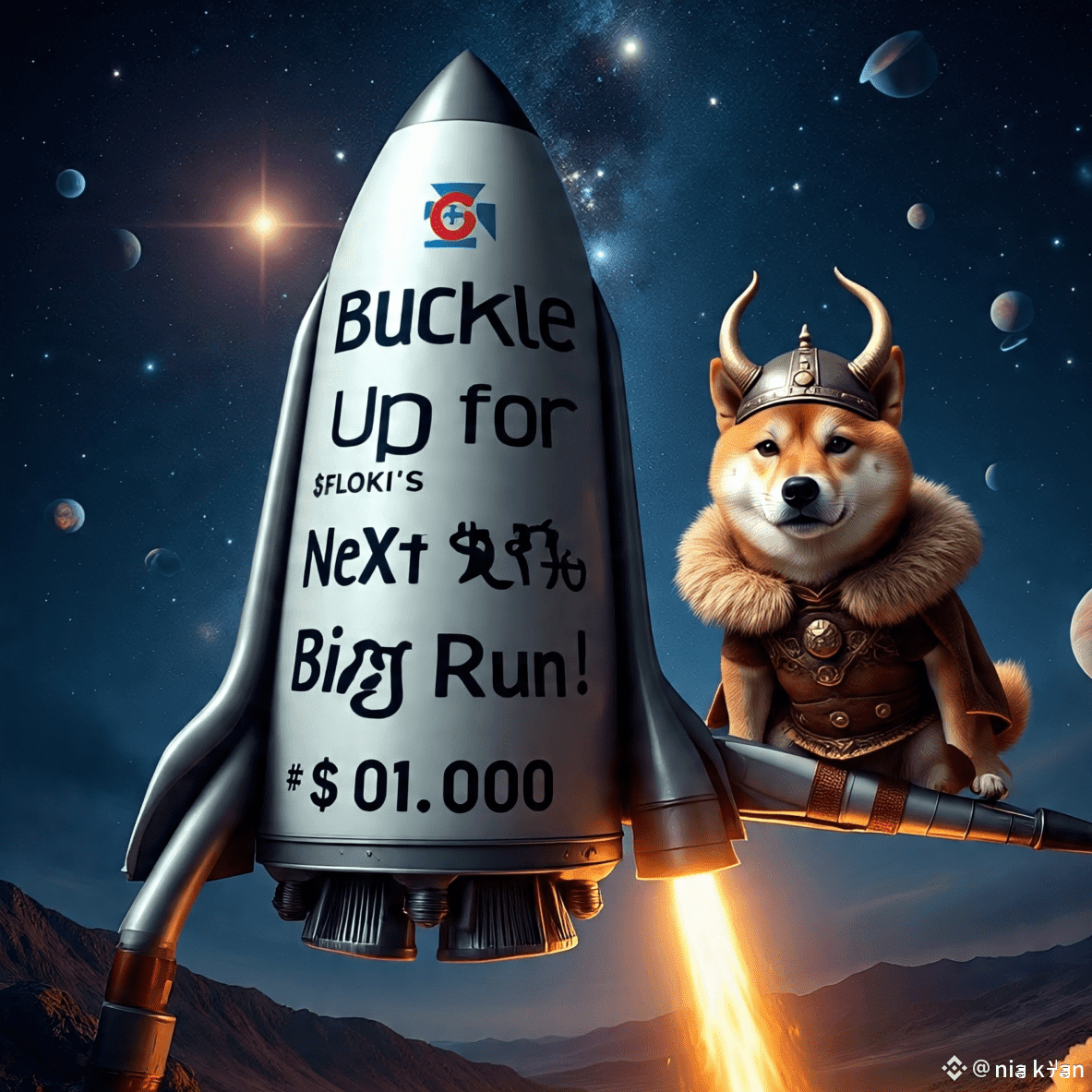 FLOKI : The Viking Dog Is Ready to Conquer Again! ⚔️🚀 T | nia khan on  Binance Square