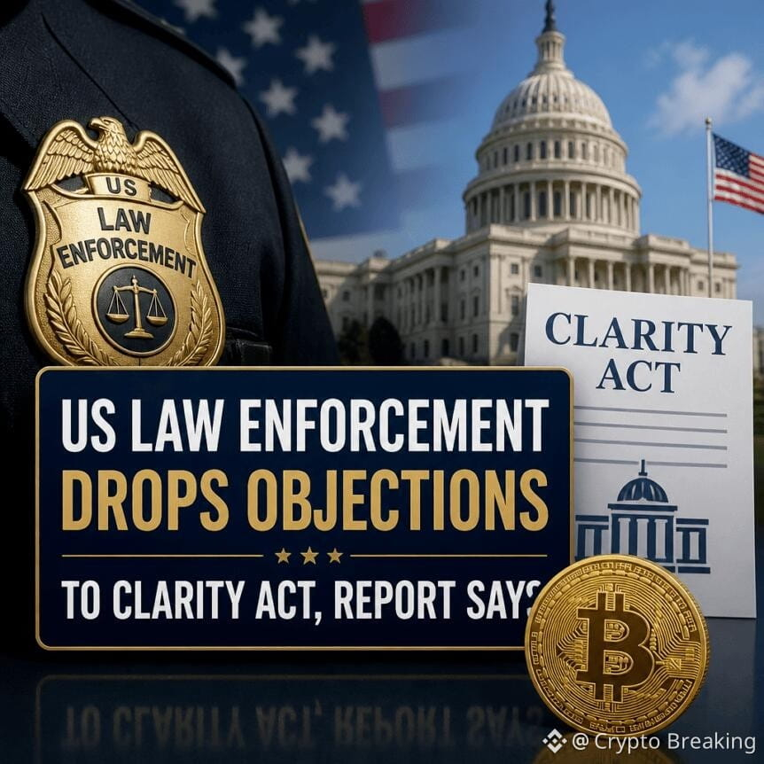 Us Law Enforcement Drops Objections To Clarity Act, Report Says