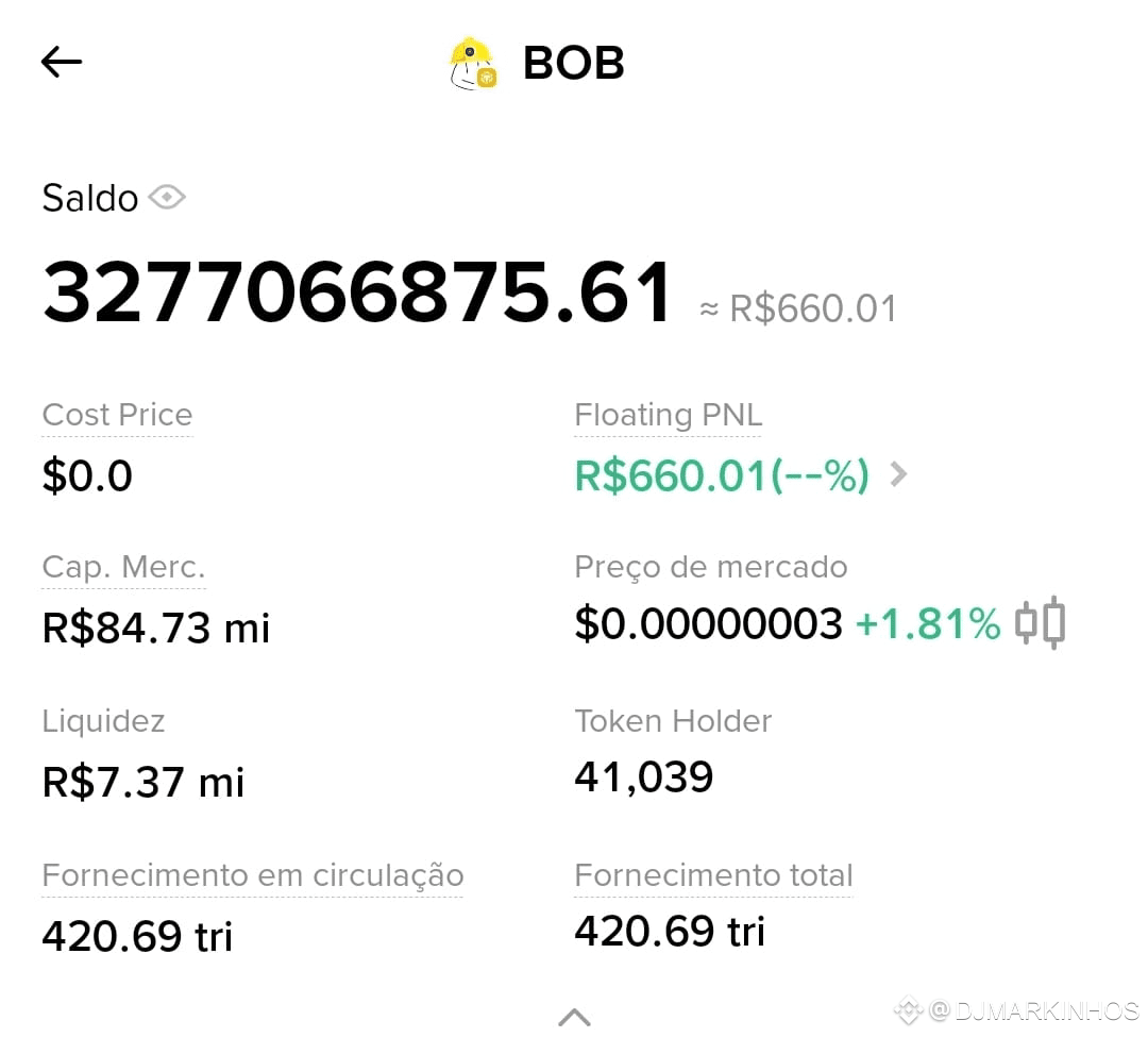 DJMARKINHOS的个人资料| 币安广场