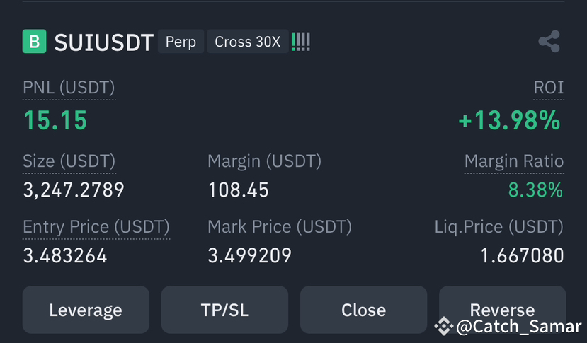 Signal Long Cmp quick entry | Catch_Samar on Binance Square