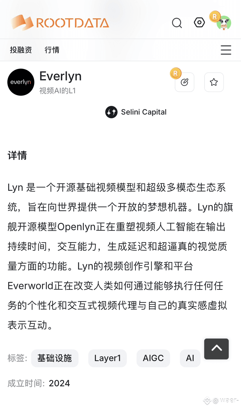 第二天1️⃣：Everlyn AI（LYN）的平台， Alpha 交易将于：2025 年10 月06 日15:0 | waer- on Binance  Square