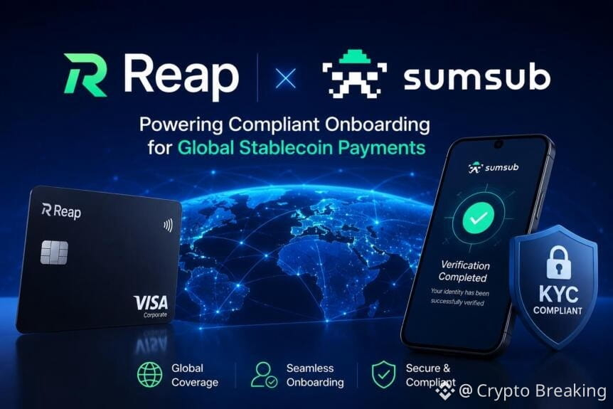 Reap Partners With Sumsub To Scale Global Stablecoin Payments And Compliance