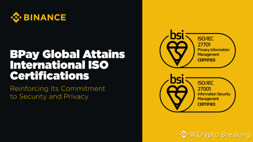 BPay Global Earns ISO 27001 and ISO 27701 Certifications